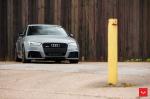 Audi RS3 Sportback on Vossen Wheels (VFS2) 2016 года